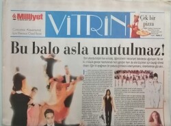 Milliyet Gazetesi Vitrin Eki 31 Mayıs 1997 Bir Balo Asla Unutulmaz - GZ44610 - 1