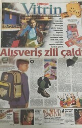 Milliyet Gazetesi Vitrin Eki 4 Eylül 1999-Giysini Burçuna Göre Seç GZ45424 - 1
