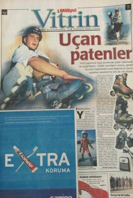 Milliyet Gazetesi Vitrin Eki 7 Ağustos 1999-Uçan Patenler GZ45425 - 1