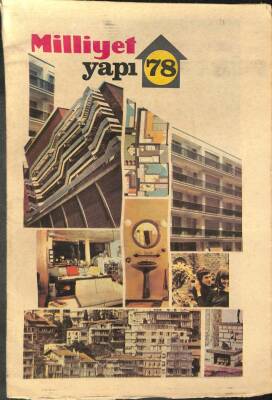 Milliyet Gazetesi Yapı Eki - 1978 Yapı Endüstrisinde Büyük Yenilik , Uzay Kafes Kiriş Sistemi GZ96391 - 1