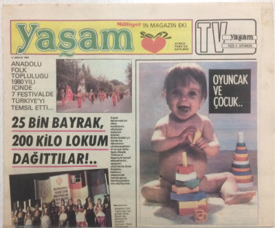Milliyet Gazetesi Yaşam Eki 17 Aralık 1980 - Yaşı Küçük Ama Hüneri Büyük GZ24515 - 1