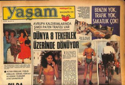 Milliyet Gazetesi Yaşam Eki 21 Eylül 1980 - Selma Güneri Artık Gün Sayıyor GZ86298 - 1