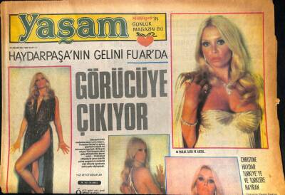 Milliyet Gazetesi Yaşam Eki 22 Ağustos 1980 - Feri Cansel Kaynana Oldu GZ86281 - 1