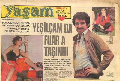 Milliyet Gazetesi Yaşam Eki 23 Ağustos 1980 - Yeşilçamda Fuara Taşındı GZ80172 - 1