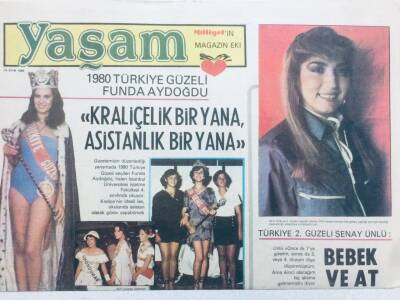 Milliyet Gazetesi Yaşam Eki 24 Ekim 1980 - Şenay Ünlü Bebek Ve At Tutkunu GZ41240 - 1