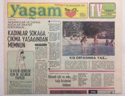 Milliyet Gazetesi Yaşam Eki 26 Aralık 1980 - Halit KıvançAllah Rızası İçin GZ24507 - 1