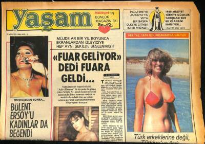 Milliyet Gazetesi Yaşam Eki 29 Ağustos 1980 - Müjde Ar Bir Yıl Boyunca Ekranlardan İzleyiciye Hey Aynı Şekilde Seslenmişti GZ86291 - 1