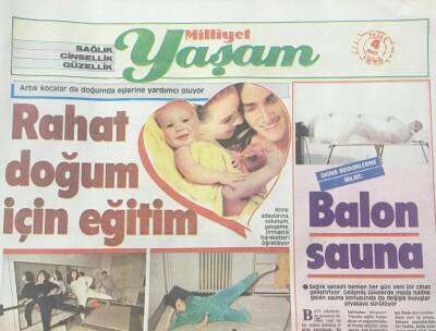 Milliyet Gazetesi Yaşam Eki 4 Mart 1990-Rahat Doğum İçin Eğitim-Soğuk Algınlığı Deyip Geçmeyin GZ36417 - 1
