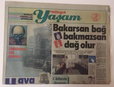 Milliyet Gazetesi Yaşam Eki 4 Şubat 1990 - Sağlığımızın Baş Düşmanı Hava Kirliliği GZ11125 - 2