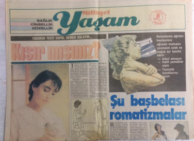 Milliyet Gazetesi Yaşam Eki 6 Mayıs 1990 - Kısırmısınız,Kansere Karşı Süper Kan GZ21563 - 1