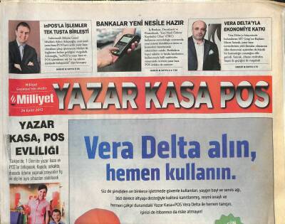 Milliyet Gazetesi Yazar Kasa Pos Eki 26 Eylül 2013 - Vergi Kaybı Önlenecek GZ113181 - 1