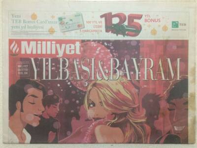 Milliyet Gazetesi Yılbaşı Eki 22 Aralık 2006 - Altının Yeni Adresi GZ51680 - 1