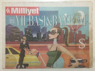 Milliyet Gazetesi Yılbaşı Eki 22 Aralık 2006 - Eğlenmeye Hazır Olun GZ51676 - 1
