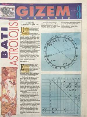 Milliyet Gizem Dünyanız Fasikül 3-Batı Astrolojisi GZ30809 - 1