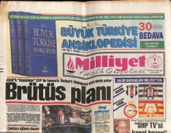 Milliyet Halk Gazetesi 1 Ekim 1991 - Kamuran Akkoru Bu Gece Üç Güzel Şarkıyla İzleyeceğiz GZ69693 - 1