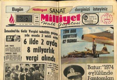 Milliyet Halk Gazetesi 1 Haziran 1973 - TRT , ODTÜ Ve Petrol Ofisin Hesapları İbra Edilmedi GZ79109 - 1