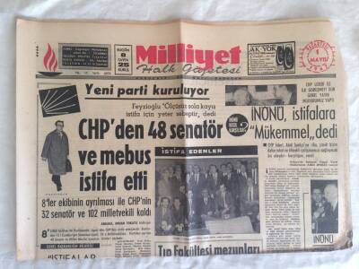 Milliyet Halk Gazetesi 1 Mayıs 1967 - Bir Şahıs Gönül Yazarı Şarkı Söylerken Öptü GZ73748 - 1
