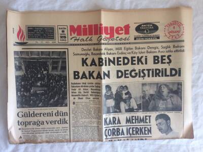 Milliyet Halk Gazetesi 1 Nisan 1967 - Bir İstiklal Savaşı Gazisi Dileniyor GZ73699 - 1