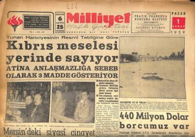 Milliyet Halk Gazetesi 1 Şubat 1959 - Ankarada 5 Sinema Kapatıldı GZ86159 - 1