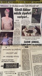 Milliyet Halk Gazetesi 10 Ağustos 1979 - Gönül Akkor Müzik Ziyafeti Veriyor... GZ90878 - 2