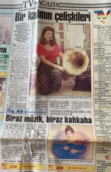 Milliyet Halk Gazetesi 10 Ağustos 1991 - Tanju'nun Gönlü Galatasaray'da - Gülşen Bubikoğlu Yeni Proje Hazırlığında GZ151226 - 2