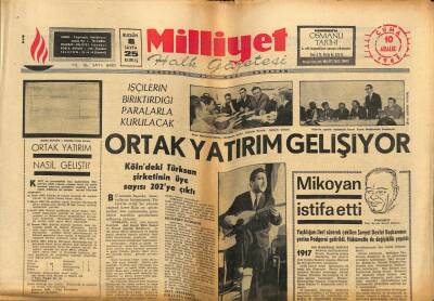 Milliyet Halk Gazetesi 10 Aralık 1965 - Ürgüplü Ve Fazıla Bugün Evleniyorlar GZ79097 - 1
