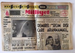 Milliyet Halk Gazetesi 10 Aralık 1972 - Yunan Cuntasında İhtilaf Çıktı GZ11419 - 2