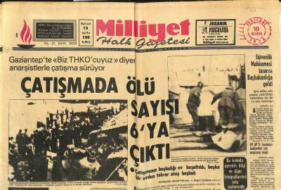 Milliyet Halk Gazetesi 10 Haziran 1976 - THY Hostesleri Genel Müdürün Çizdiği Modelde Elbise Giyiyor GZ123240 - 1