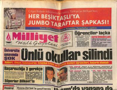 Milliyet Halk Gazetesi 11 Ağustos 1992 - Süreyya Oral Kaza Geçirdi GZ62791 - 2