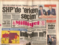 Milliyet Halk Gazetesi 11 Aralık 1989 - Özal , Evren Nikah Şahidi GZ62452 - 2