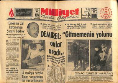 Milliyet Halk Gazetesi 11 Ekim 1966 - İstanbul Üniversitesinde 3144 Kişilik Boş Yer Var GZ74408 - 1