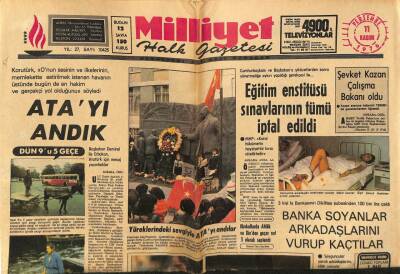 Milliyet Halk Gazetesi 11 Kasım 1976 - Elif Nacinin 60. Sanat Yılı Kutlanıyor GZ79057 - 1