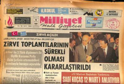 Milliyet Halk Gazetesi 11 Mart 1978 - TOFAŞ Otomobil Fabrikası 3 Nisana Kadar Tatile Girdi GZ85836 - 1