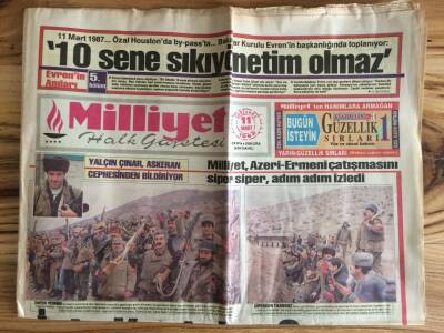 Milliyet Halk Gazetesi 11 Mart 1992 - G. Saraylı Yıldız Basketbolcu Antrenmanda Yaşamını Yitirdi GZ72905 - 1