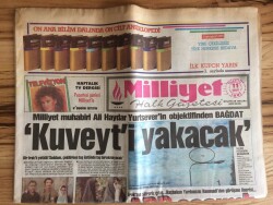 Milliyet Halk Gazetesi 11 Şubat 1991 - Ayla Alganın Denetim Rekoru GZ72855 - 1