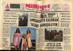 Milliyet Halk Gazetesi 11 Temmuz 1975 - 164 Çuval Otomatik Tüfek Mermisi Ele Geçirildi GZ70530 - 2