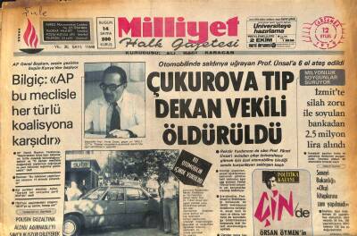 Milliyet Halk Gazetesi 12 Eylül 1979 -Filiz Akını Yaralamaktan Sanık 2 Kişi Mahkemece Tutuklandı- Tarık Levendoğlu Öldü GZ86680 - 1