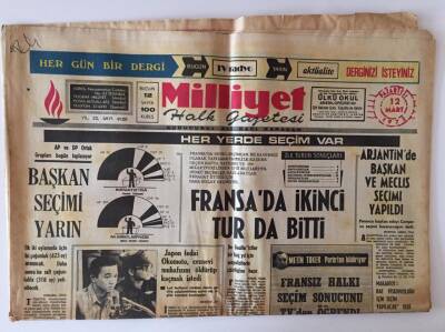 Milliyet Halk Gazetesi 12 Mart 1973 - Çingene Modası Yeniden Parladı GZ11401 - 1