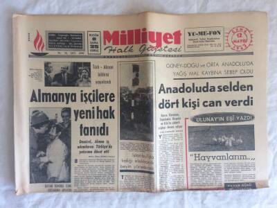 Milliyet Halk Gazetesi 12 Mayıs 1967 - Sadi Alkılıç Tahliye Edildi GZ73671 - 1