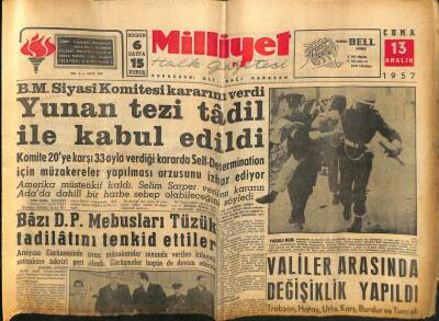 Milliyet Halk Gazetesi 13 Aralık 1957 - Beğenilen Artistler * Elvis Presley - Sophia Loren - Anita Ekberg - Jayne Mansfield GZ117841 - 1