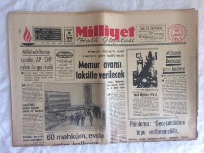 Milliyet Halk Gazetesi 13 Aralık 1966 - Jandarma Yüzünden Hakkarinin Bir Köyü Iraka Göç Etmiş GZ73682 - 1
