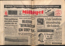 Milliyet Halk Gazetesi 13 Aralık 1968 - Tekel Maddelerine Akaryakıta , Damga Resmine Zam Var GZ70470 - 1