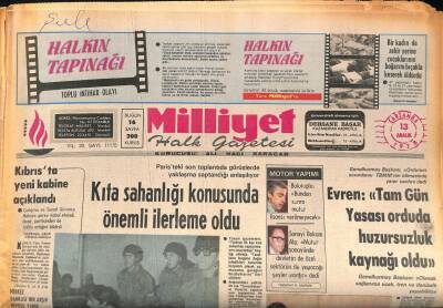 Milliyet Halk Gazetesi 13 Aralık 1978 - Bir Evde 700 Parça Tarihi Eser Bulundu GZ85952 - 1