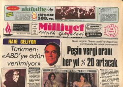 Milliyet Halk Gazetesi 13 Aralık 1981 - Türkeş Hakkında Savcıya Hakaretten Açılan Davaya Yarın Bakılacak -YHK Başkanı Varlık da Pahalılıktan Şikayetçi GZ161016 - Gökçekoleksiyon