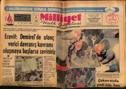 Milliyet Halk Gazetesi 13 Haziran 1971 - Belgradda Yunan Adalarının Silahtan Arınmasını İsteyeceğiz GZ62820 - 1