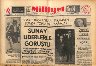 Milliyet Halk Gazetesi 13 Mayıs 1966 - Brigitte Bardot Elvis Presleyle Film Çevirecek - Celal Bayara Raporu Özel Doktoru Verdi GZ92729 - 1