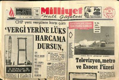 Milliyet Halk Gazetesi 13 Ocak 1972 - Şeyh Mucib , Başkanlığı Bıraktı , Başbakan Oldu GZ109739 - 1