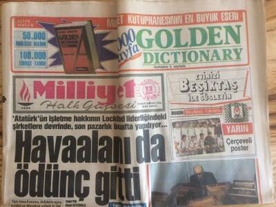 Milliyet Halk Gazetesi 13 Şubat 1989 - Sibel Canın Televizyondan Yana Şansı Açıldı GZ72743 - 2