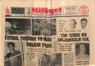 Milliyet Halk Gazetesi 14 Ağustos 1968 - Ajda Pekkanın Festival Arkadaşı Geldi GZ70458 - 2