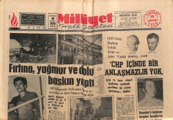 Milliyet Halk Gazetesi 14 Ağustos 1968 - Ajda Pekkanın Festival Arkadaşı Geldi GZ70458 - 1